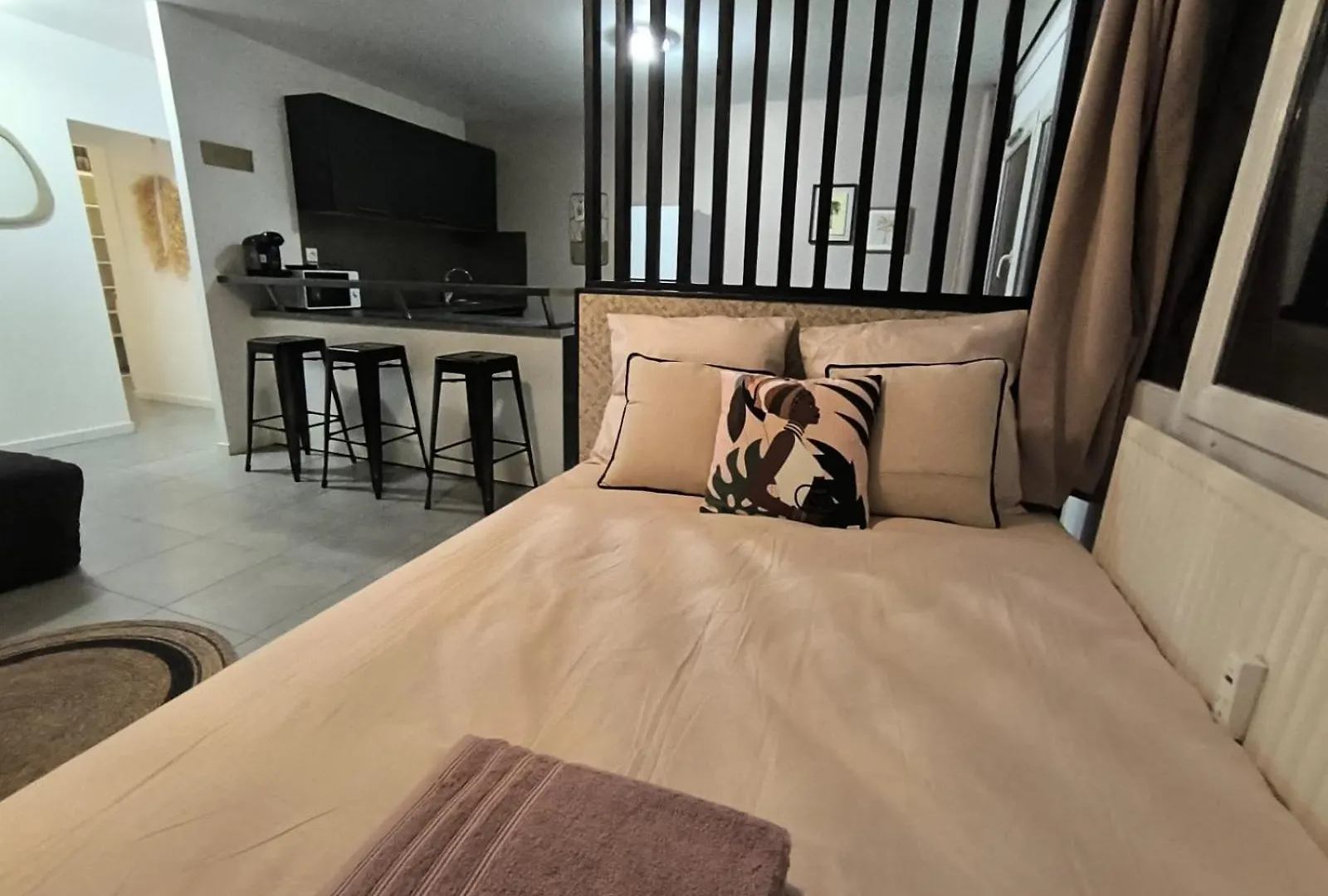 Apartment Lerelaisdodile - Ideal Pro & Couple - Studio Cosy - Proche Metro - Parking Gratuit - Mons-En-Baroeul - - Wifi Hd - Smart Tv - Entree Autonome